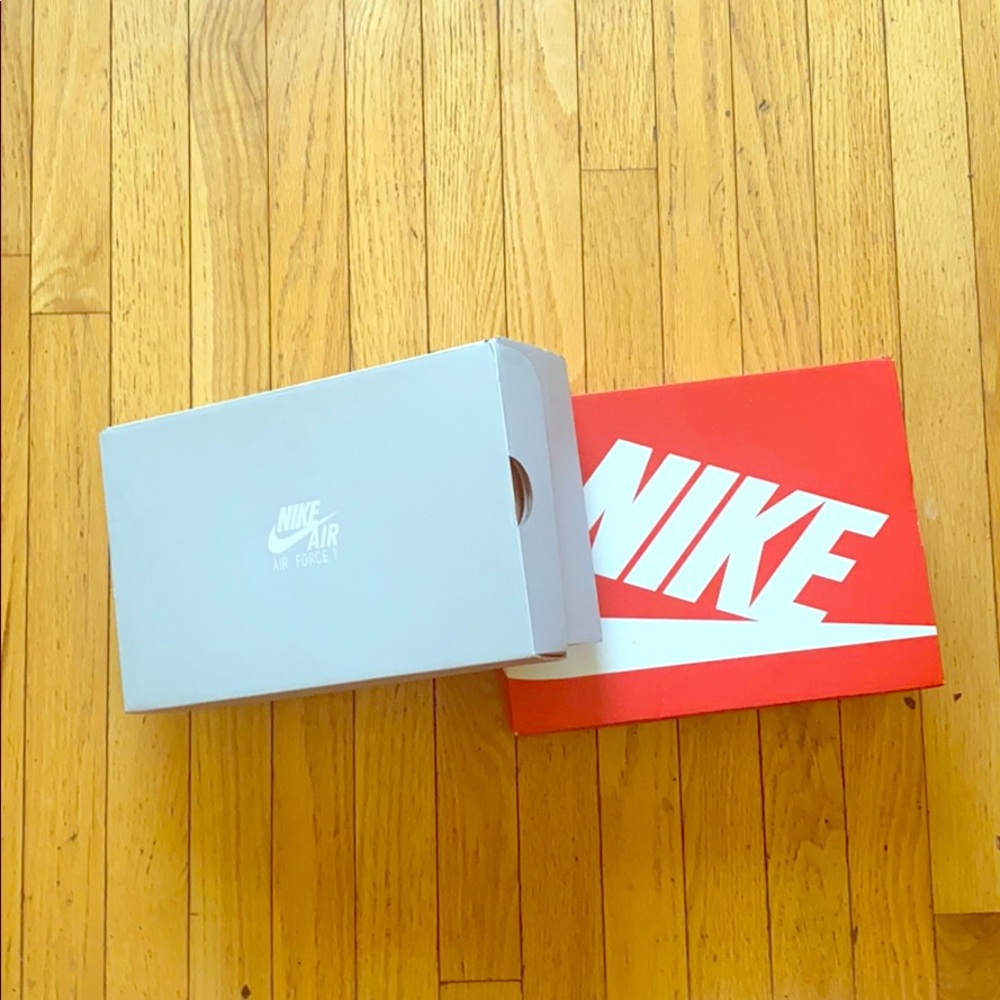 Empty Nike boxes